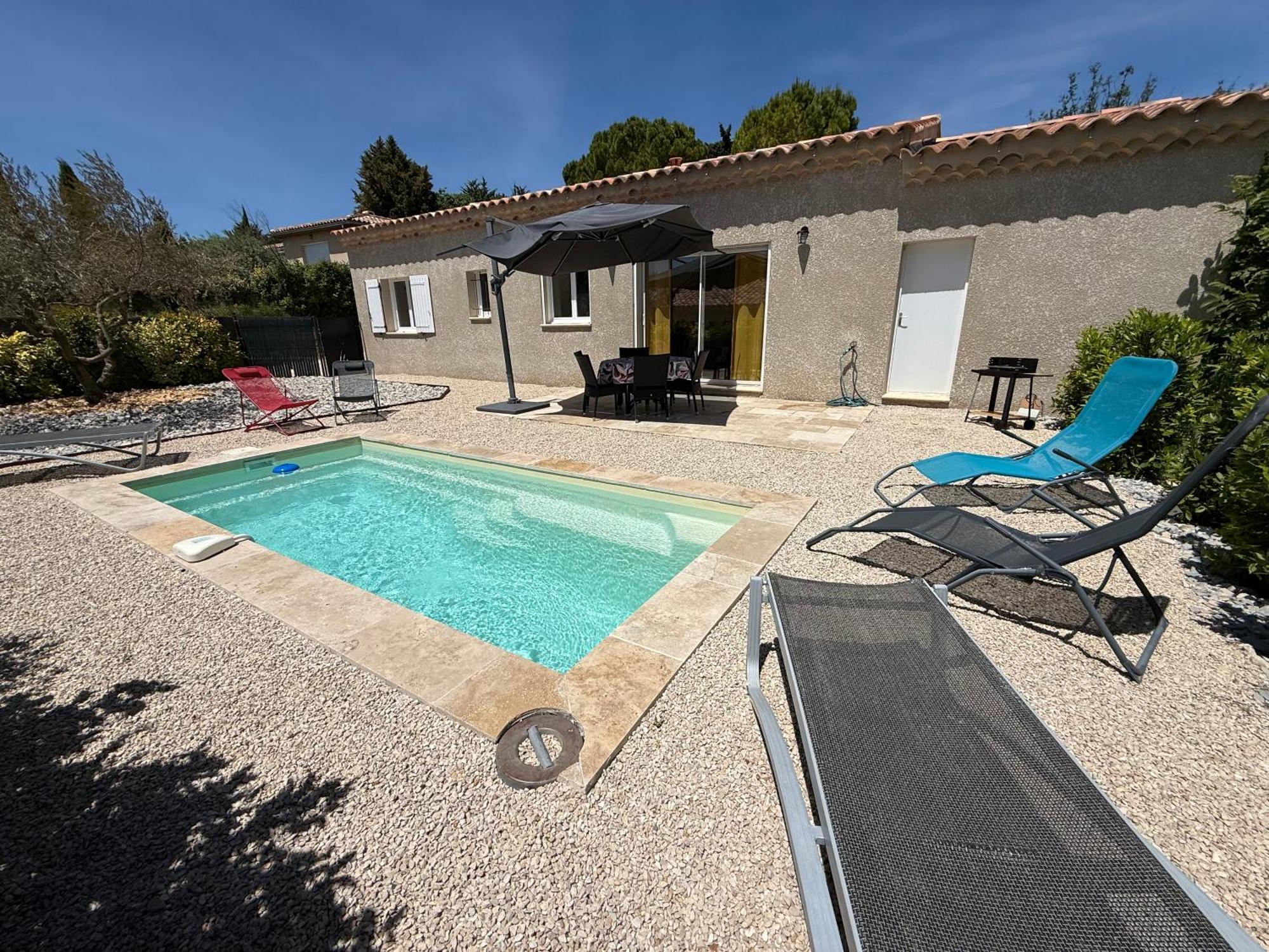 Villa Santa - Piscine - Wi-Fi - Proche Ventoux - Ideal Cyclistes Mormoiron Exteriér fotografie